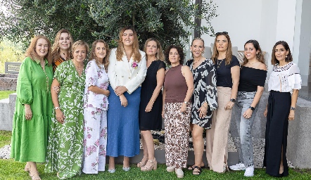  Laura del Pozo, Gaby Lozano, Karina Ramos, Anabel Gaviño, Ana Gaby Motilla, Eva Anaya, Laura Nieto, Mari Carmen Ayala, Fernanda Lozano, Any Gómez y Came Stevens.