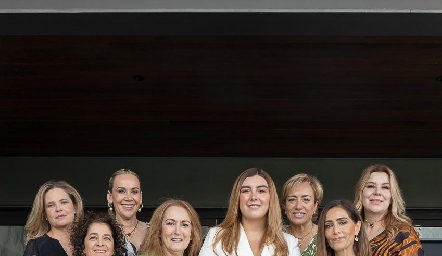  Eva Anaya, Laura Nieto, Laura del Pozo, Mari Carmen Ayala, Ana Gaby Motilla, Gaby Lozano, Karina Ramos y Came Stevens.