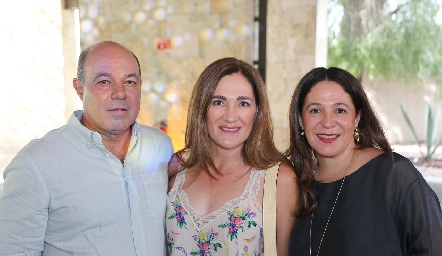  Enrique Quintero, Anita Anaya y Alicia del Peral.