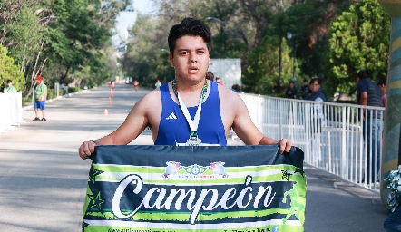  Ganador de carrera de 5km.