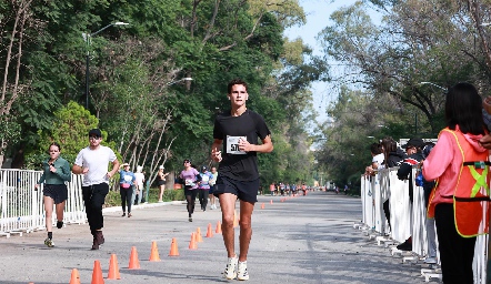  2º lugar de la carrera de 10 km.