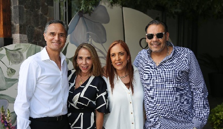  Edmundo Anaya, Ana Cecilia Anaya, Ana Paula Preciado y Alejandro Izar.