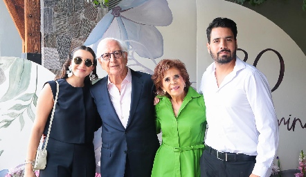  Claudette Villasana, Marcelo de los Santos, Guille Anaya y Mauricio Zendejas.