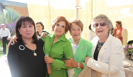  Tomi Prieto, Guille Anaya, Ernestina Castro y Maru Ugalde.