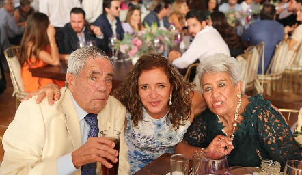  Marcelo Gama, Margarita Gama y Verónica Anaya.