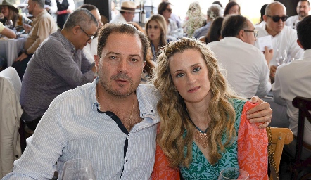   Luis Fernando Romero y Cristina Ocejo.