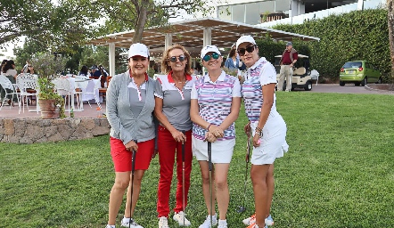  Patricia Gómez, Alma Orozco, Érika Arceo y Norma Guillén.