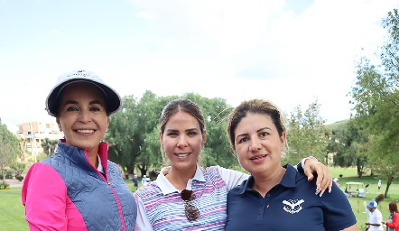  Alicia Hernández, Lety Catalán y Dulce Pimentel.