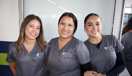  Daniela, Mariela y Danna.