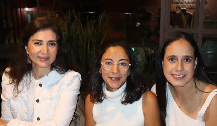  Gisell Martínez, Ana Laura González y Cristina Vallejo.