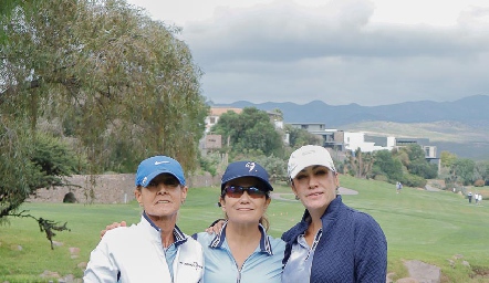  Norma Guillén, Aida Palau y Griselda Rangel.