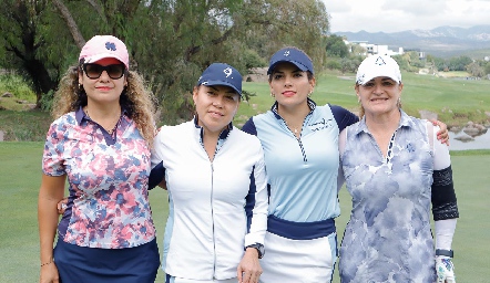  Elena Rodríguez, Libeth Olivas, Linda Estrada y Norma Calvillo.