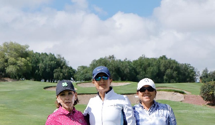  Dorina Osorio, Marus Hernández y Paty Arreola.