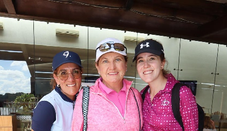  Viví Alatorre, Carla Carter y Ana Mercedes Alcocer.