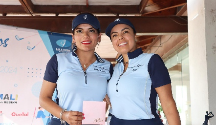  Linda Estrada y Silvia Garza.