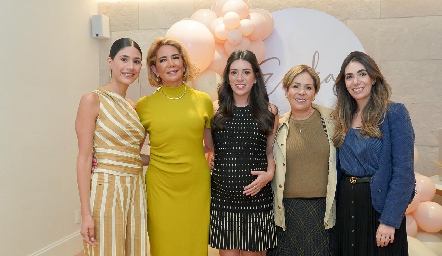  Isa Tobías, Isabel Carrillo, Cristy Lorca, Laura Álvarez de Lorca y Andrea Lorca.