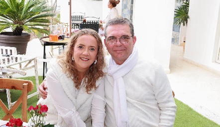  Vicky Acosta y Sergio Santos Alonso.