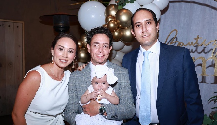  Carolina Silva, Eduardo Romo, Paloma Romo y José Guillermo Silva.