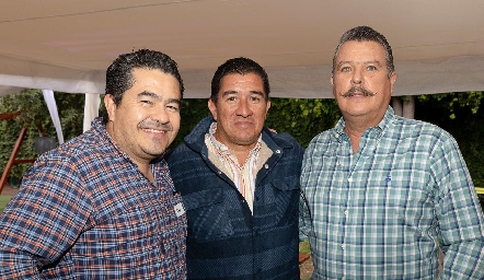  Alejandro Ávila, Hugo Faz y Luis Manuel .