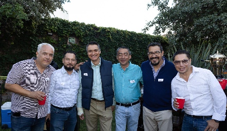  Enrique, Luis, Juan Carlos, Emiliano y Uriel.