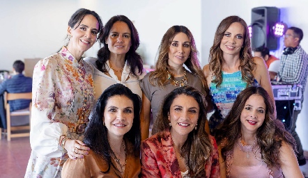  Gloria Mojarro, Andrea de la Torre, Montse Orozco, Marisol Dip, Loari Cabrera, Ale Dip y Adriana Ramón.