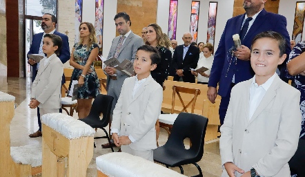  Alejandro Leos, Diego Guerrero y Andrés Vázquez.