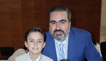  Alejandro Leos, Juan José Leos y Coco Espinosa.