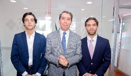  Marcelo Díaz Infante, Víctor Martínez y Daniel Carreras Torres.