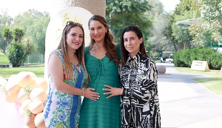  Daniela López, Mariana Llaguno y Ana Sofía Villanueva.