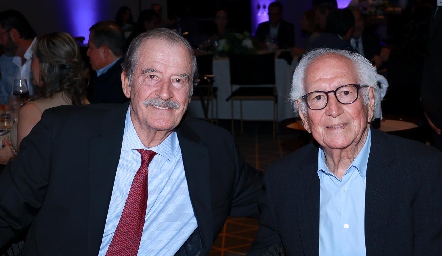  Vicente Fox y Marcelo de los Santos.