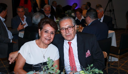  María Laura Alemán y Daniel de la Llera.