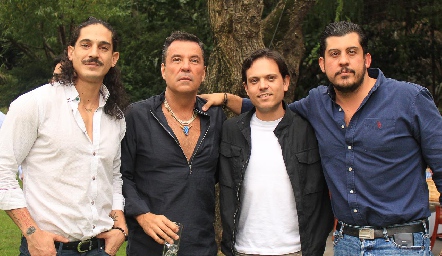  Gerardo Rodríguez, David Lozano, Jorge Naya y Héctor Gómez.