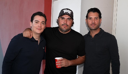  Diego Tejeda, Manuel Tejeda y Jorge Álvarez .