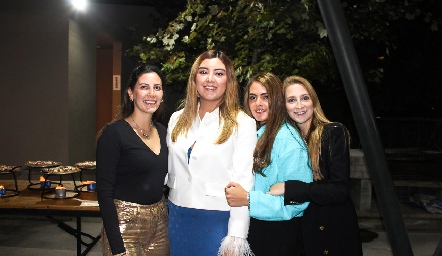  Daniela Mauricio, Ana Gaby Motilla, Geo León y Ale Álvarez.