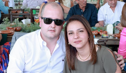  Ricardo González y Daniela Mézquida.