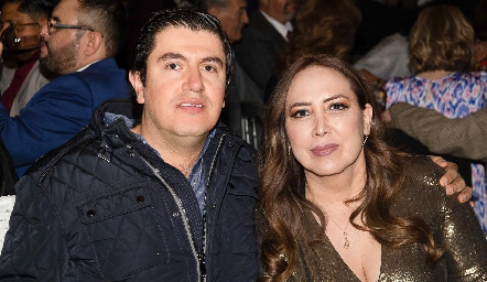  María Fernanda Olvera y Alejandro López Castillo.