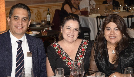  Benjamín Moncada, Alejandrina Viviana Rivas y Atali Flores Gutiérrez.