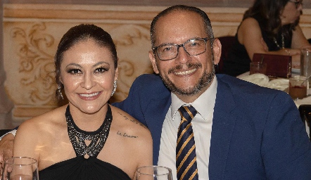  Aracely Aranda y Oscar León.