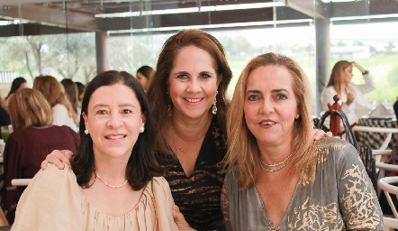  Ana Luisa Garza, Gaby Payán y Mimí Hinojosa.