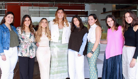  Marijó Raymond, Car, Stefy Leija, Ana Gaby Motilla, Ana Lu Díaz, Any Gómez, Alejandra Román y Marijó Vázquez.