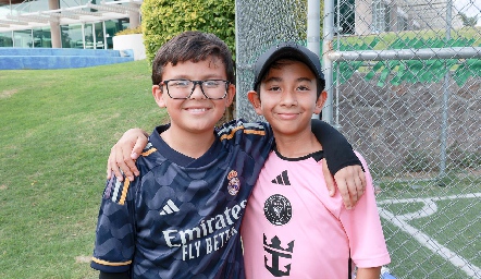  Mateo y Mauricio Huerta.