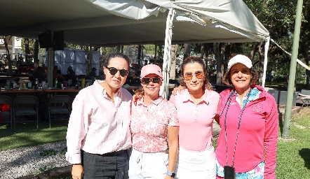  Mariana Acebo, Marcela Alcalde, Lourdes Orozco y Ana Laura Villarreal.