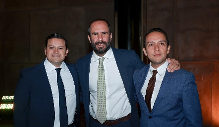  Miguel Espericueta, Manuel Boelsterly  y Miguel Sierra.