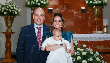  Germán Sotomayor y Mónica Medlich con su hijo Juanjo.