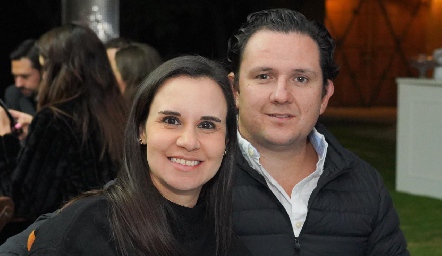  Alejandra Elías y Alberto Bejarano.