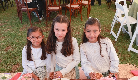  Sofía, Rebeca y Ana Sofía.