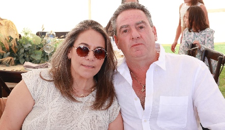  Michelle Zarur y Emilio Heinze.