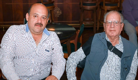   Jaime Ramírez y Adolfo Villauso.