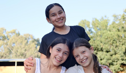  Zaza, Ana Paula Trujillo e Isa Molina.