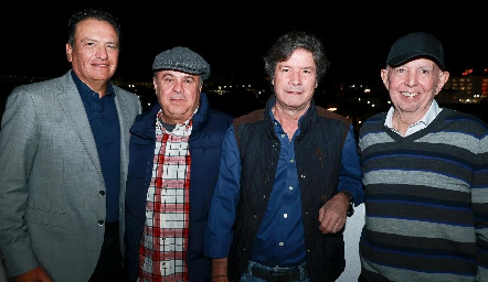  Arturo Meade, Alfonso Carrillo, Félix Andrés y Nicolás Salas.